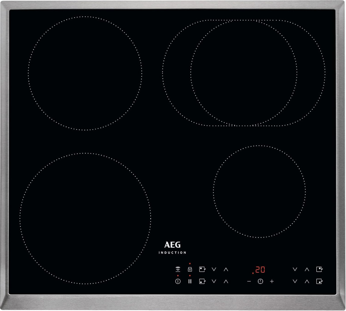 AEG IKS6431AXB Induktionskochfeld autark 60 cm, Automatisch, Vollautomatisch, 99 Minuten