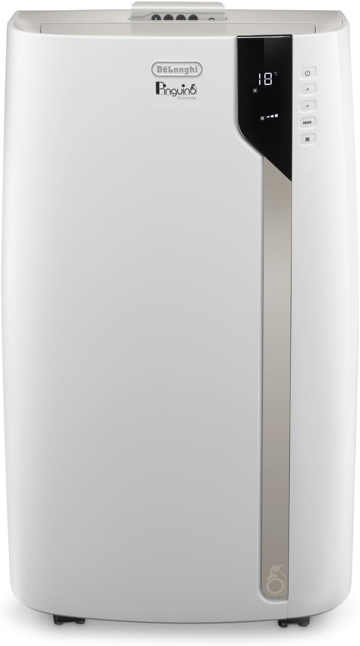 De'Longhi Pinguino Extreme - Mobiles Klimagerät, Luftentfeuchter, Ventilator, 60 dB