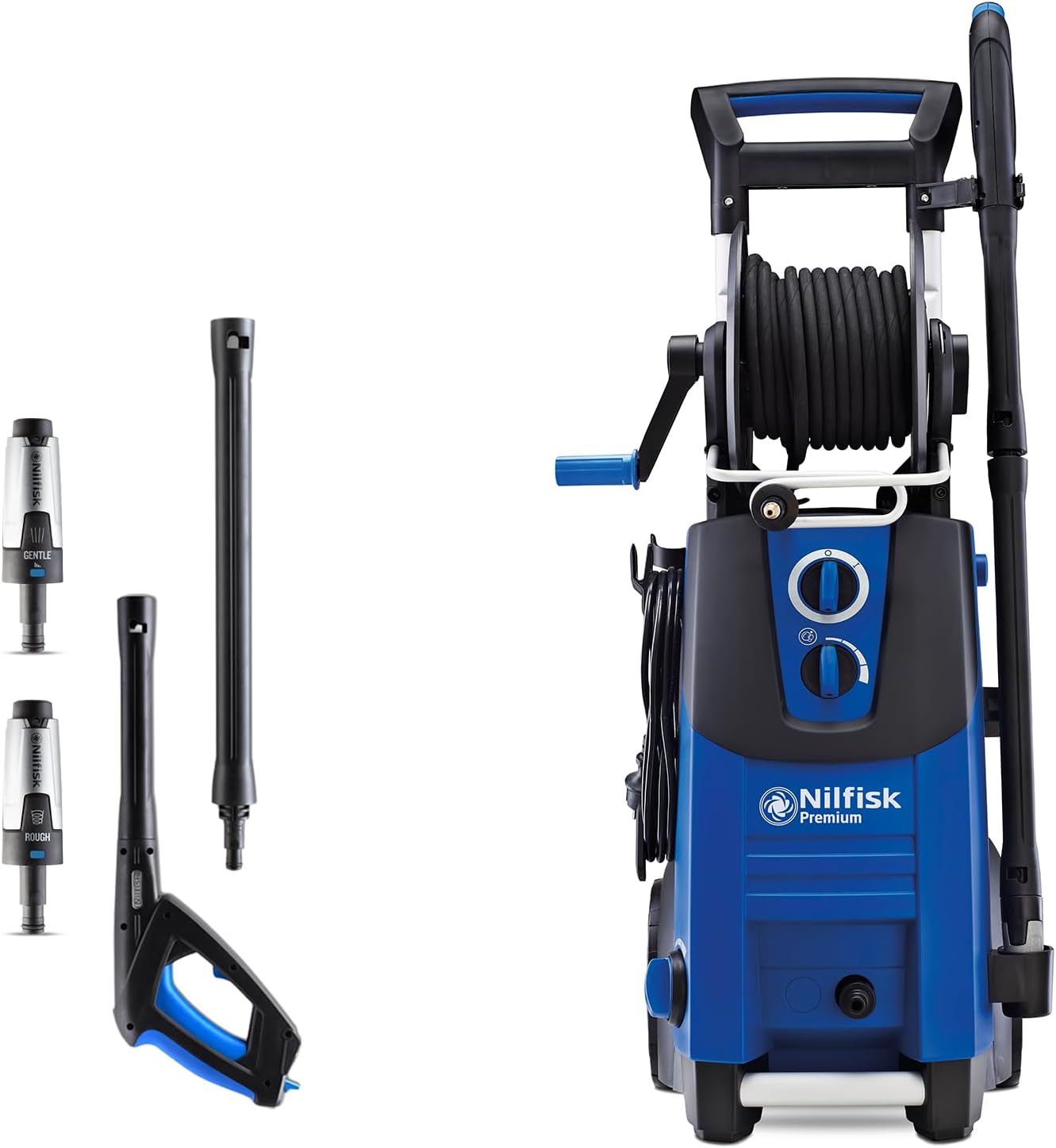 Nilfisk Premium 180 Bar Hochdruckreiniger - Pressure Washer Für Terrassen, 2900 W, 540 - 610 l, 10m