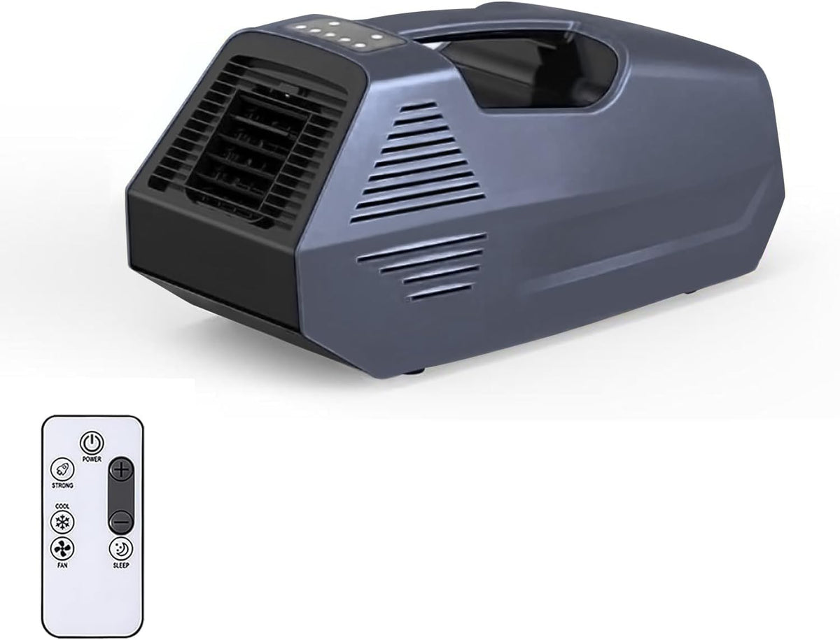 InhuiVolt Mobile Klimaanlage, Kühlung Wohnmobil Klimagerät 2380 BTU mit 240W, 4 Betriebsmodi, für Sommer Outdoor Camping, für Wohnmobil, Zelt
