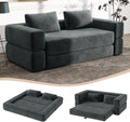HAUSPROFI 3 in 1 Boneless Couch, Ecksofa, Schlafsofa, Schlafzimmer, 72 Stunden, 20 cm, 198 cm
