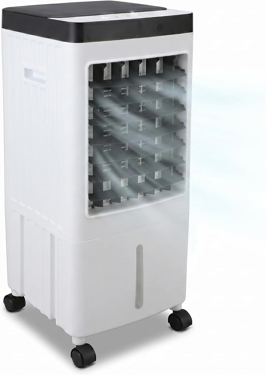 VINGVO Luftkühler Ohne Abluftschlauch 10 l, Ventilator, Klimaanlage, 2-8 Stunden, 58 cm