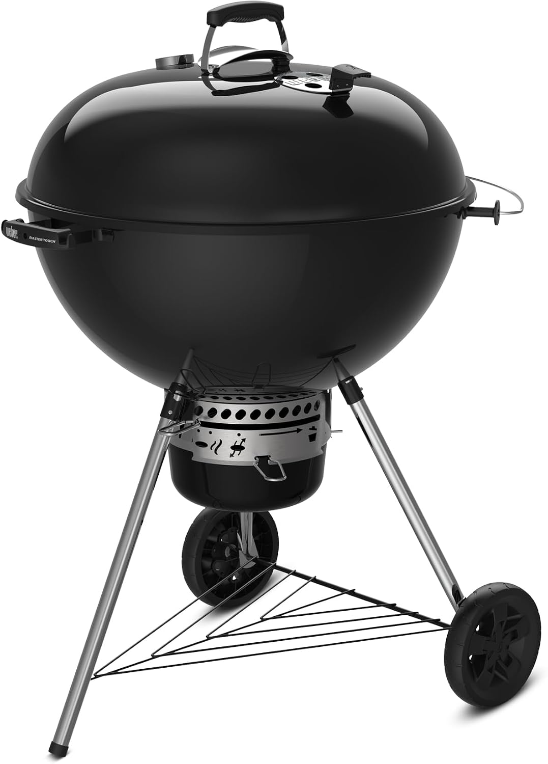 Weber Master-Touch Holzkohlegrill, Edelstahl