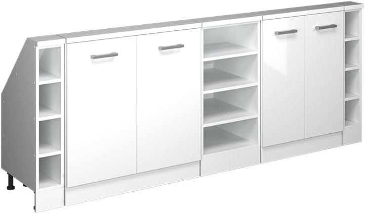 Vicco Dachschrägenschrank-Set Rion, Schlafzimmer, 210 cm, 83,8 cm, 46 cm, 16 mm, 80.1 kg, 22 mm