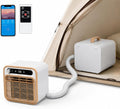 agreilduite Outdoor Split-Klimaanlage Mobile Klimaanlage, Camper & Wohnwagen 1m-Pipe, mindestens 3500 W erforderlich, Fernbedienung, App-Steuerung