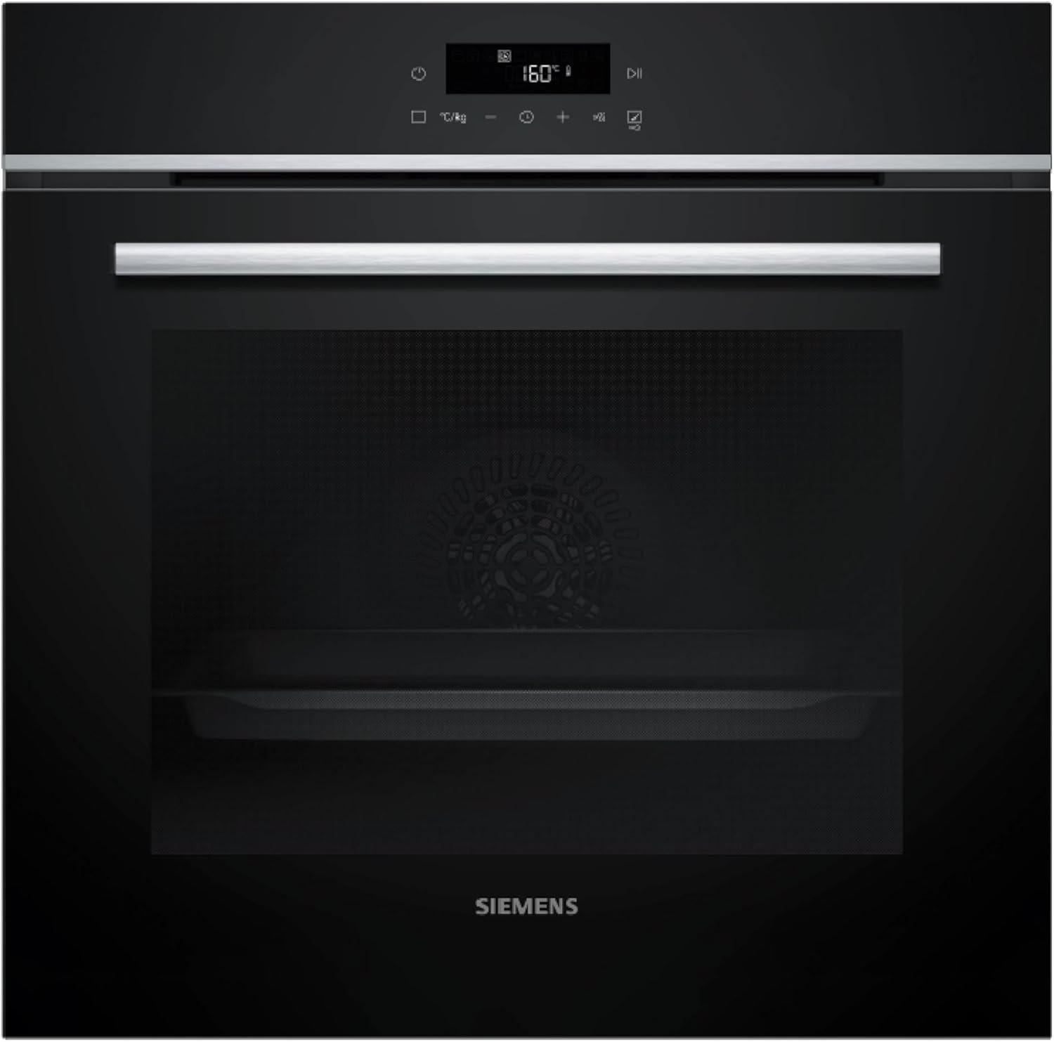 Siemens HB572ABS4 iQ300 Einbau-Backofen, Umluftgrill, Schnellaufheizung, 60 cm, Selbstreinigung, LED, Edelstahl