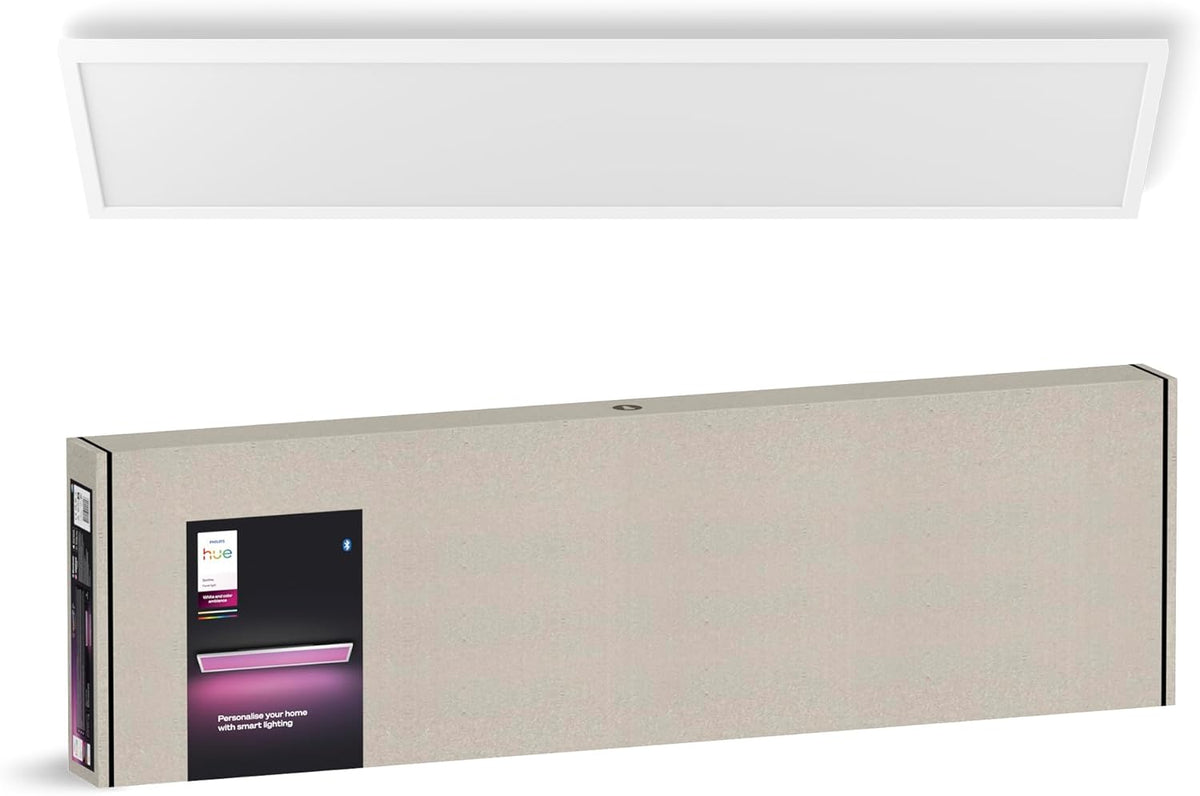 Philips Hue Surimu White & Color Ambiance Panel Deckenlampe 120 × 30 cm, Deckenleuchte