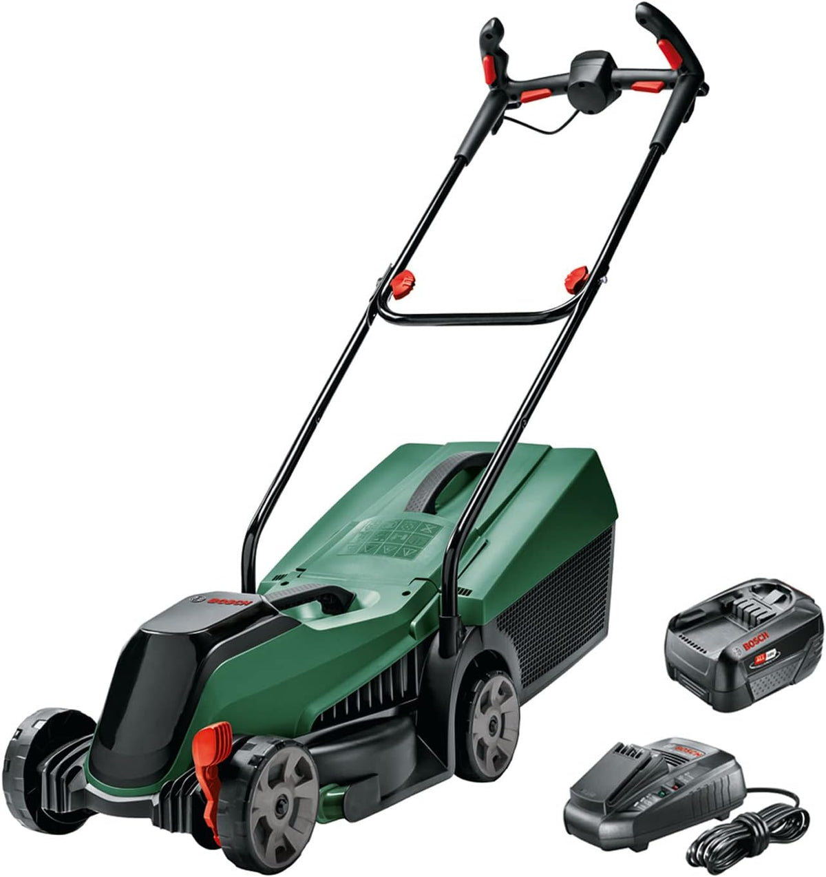 Bosch Akku-Rasenmäher CityMower 18 V-32-300, 4,0 Ah, 30–60 mm, 32 cm, 31 l, 9,9 kg