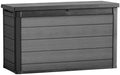 Keter Cortina Kissenbox 757 l, Garten, 86 cm, 79 cm, Kunststoff, Grau