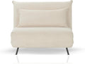 KHG Schlafsessel Beige - Liegefläche ca. 193 × 108 cm, Tagesbett, 91 cm, 42 cm