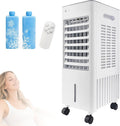 Simsky 4-in-1 Mobile Klimaanlage ohne Luftkühler, 5H Timer & Fernbedienung für Büro Schlafzimmer, 12LLuftkühler Verdunstungskühler, Luftbefeuchtung