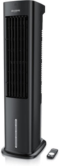 Brandson - Luftkühler mit Wasserkühlung 5 in 1 - Verdunstungskühler, VENTILATOR, KLIMAANLAGE, 85 cm, 180 cm, 44 cm, 5680 g, 5 l, 1 l