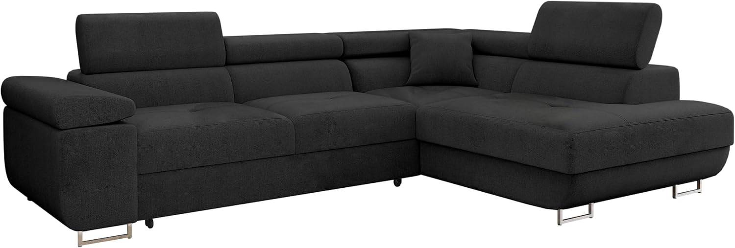 Mirjan24 Ecksofa Torezio mit Bettkasten, 125 cm