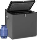 Smad Gas Gefrierfach, Gefrierschrank, Camping, 12 V, 220 V, 0 dB, 13 °C, 0 °C, 0.31 kg, Schwarz