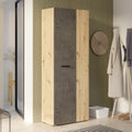 FORTE NET106 Schrank 70 180, Mehrzweckschrank, Staubsauger, Schlafzimmer