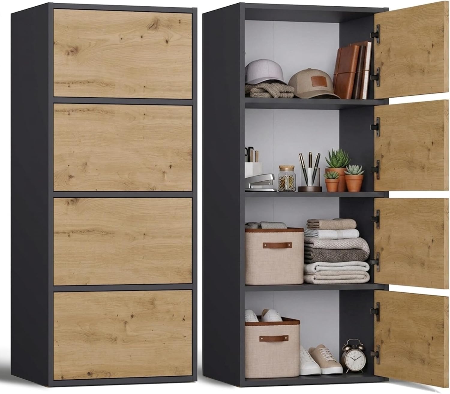 CDF Kommode Mehrzweckschrank, Aufbewahrungsschrank, Aktenschrank, Schlafzimmer, 50 cm, 40 cm, 119 cm