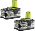 Ryobi 18 V ONE+ Elektrowerkzeug-Akku-Set mit 2 × 5,0 Ah Lithium+ Akkus RB18LL50F12, Ohne Akku