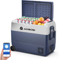 AAOBOSI Kompressor Kühlbox 60 l, Kühlschrank, Automatisch, Outdoor, 100-240 V, 12 V, 50 l, 115 l, LED-Beleuchtung