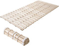 EMOOR Rolllatten Futonbett Einzel Größe (100 × 200 cm), Holzlattenbett, Lattenrostbett, 39,4 Zoll, 78,7 Zoll, 2,5 cm, 6 kg