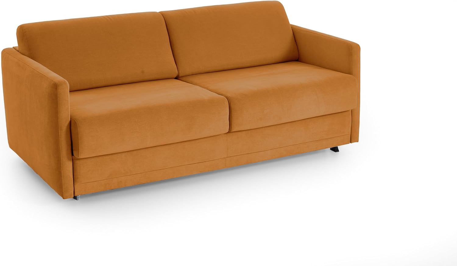 ATLANTIC home collection Schlafsofa Limone, Kaltschaummatratze, 200 cm, 90 cm