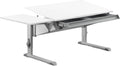 Moll Sprinter Kinderschreibtisch höhenverstellbar, 53 cm, 82 cm, Grau