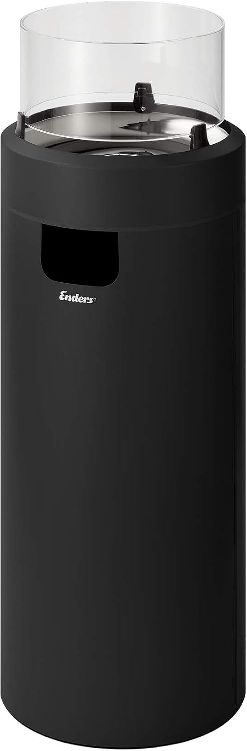 Enders Terrassenfeuer NOVA LED L BLACK, Ästhetisch, 61 - 152 Stunden