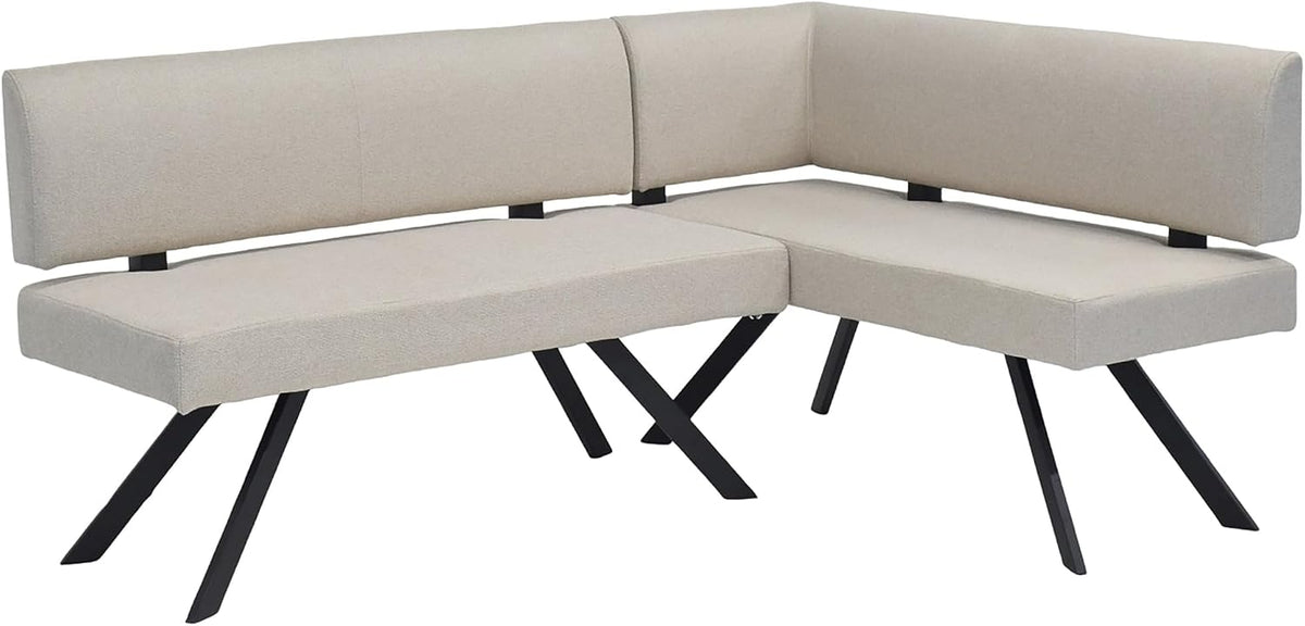 ByLIVING Eckbank Toronto, Stuhl, 330 kg, 126 cm, 73,5 cm, 50 cm