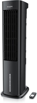 Brandson - Turmventilator, Turmventilator mit Wasserkühlung 5 in 1, Preisträger 2025, 4L Wassertank, Verdunstungskühler, Fernbedienung, Luftkühler