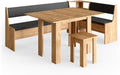 Vicco Eckbankgruppe Roman, Küchentisch, Esstisch, 120 cm, 80 cm, 41,5 cm, 16 mm