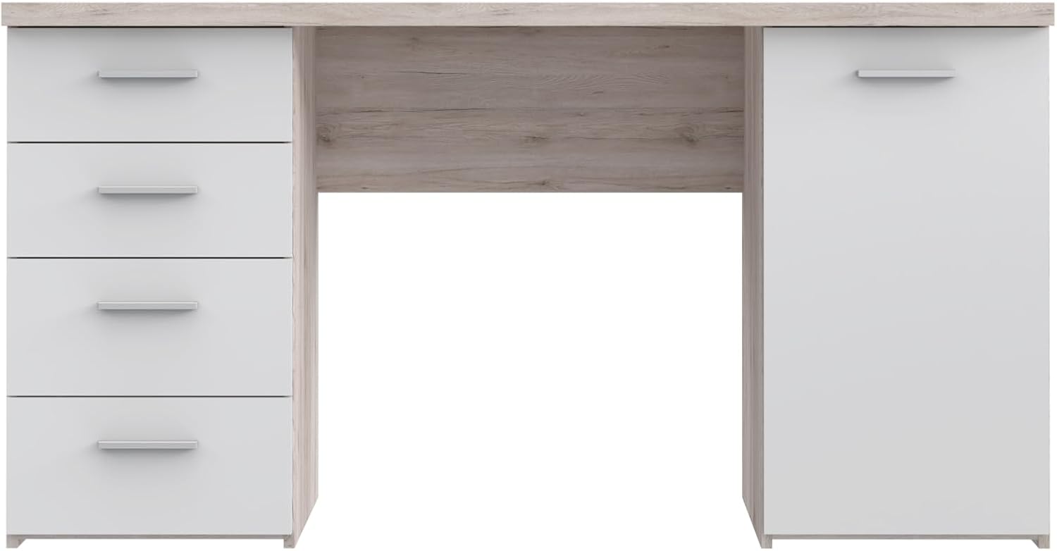 Forte NET106 Schreibtisch 140 150, Computertisch
