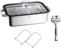 WMF Vitalis Aroma Dampfgarer, Backofen, 10 cm, 6,5 l, 6,5 cm, 180 °C, Edelstahl