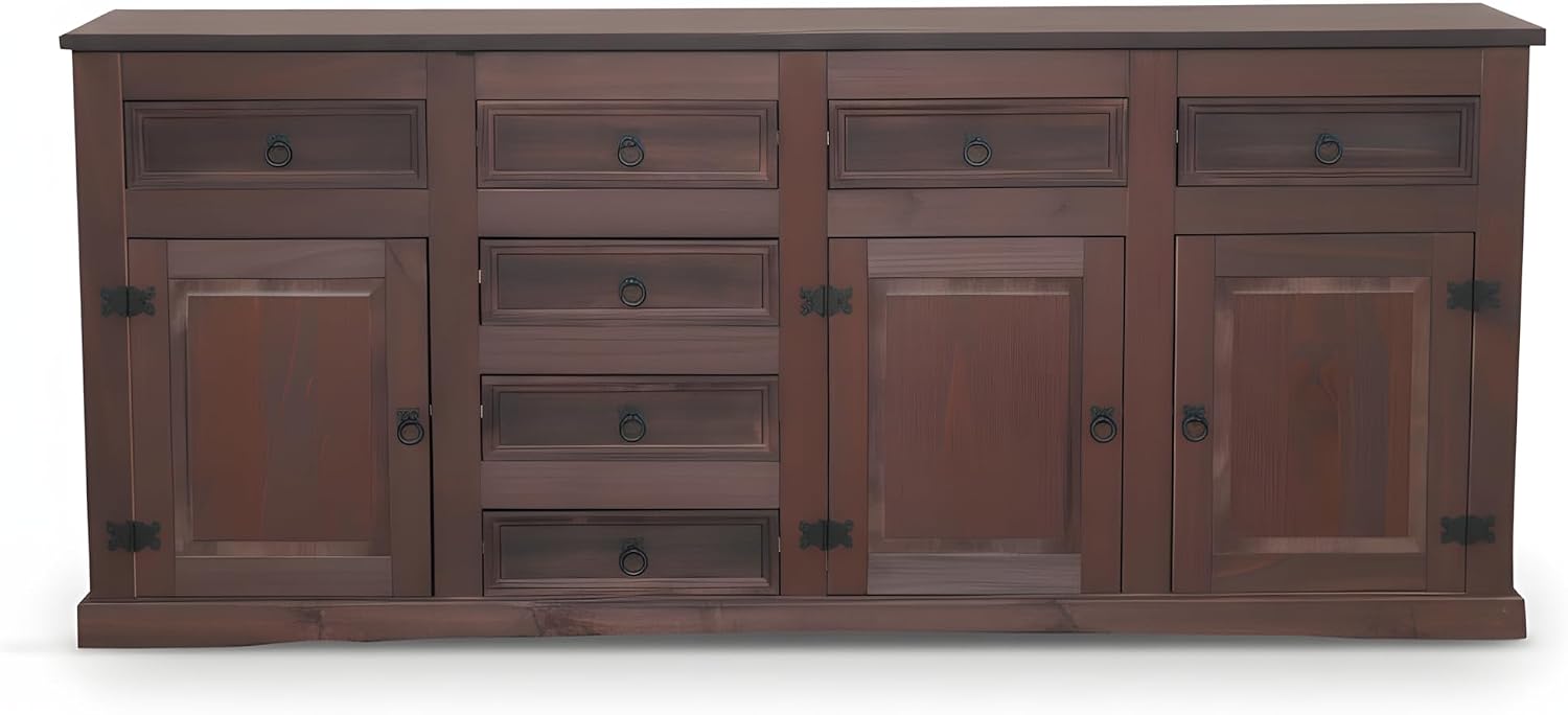 Dynamic24 Hacienda-Look, Schrank, 44 cm