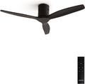 CREATE / WINDCALM M/Deckenventilator ABS Schwarz mit Fernbedienung/ 40 W, Automatisch, Schlafzimmer, 8 Stunden, 132 cm, 4 Stunden, WLAN