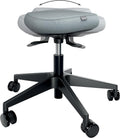 Leitz Ergo Active Höhenverstellbarer Sitzhocker (47–60 cm) mit Rollen, Büro, 110 kg, Schwarz