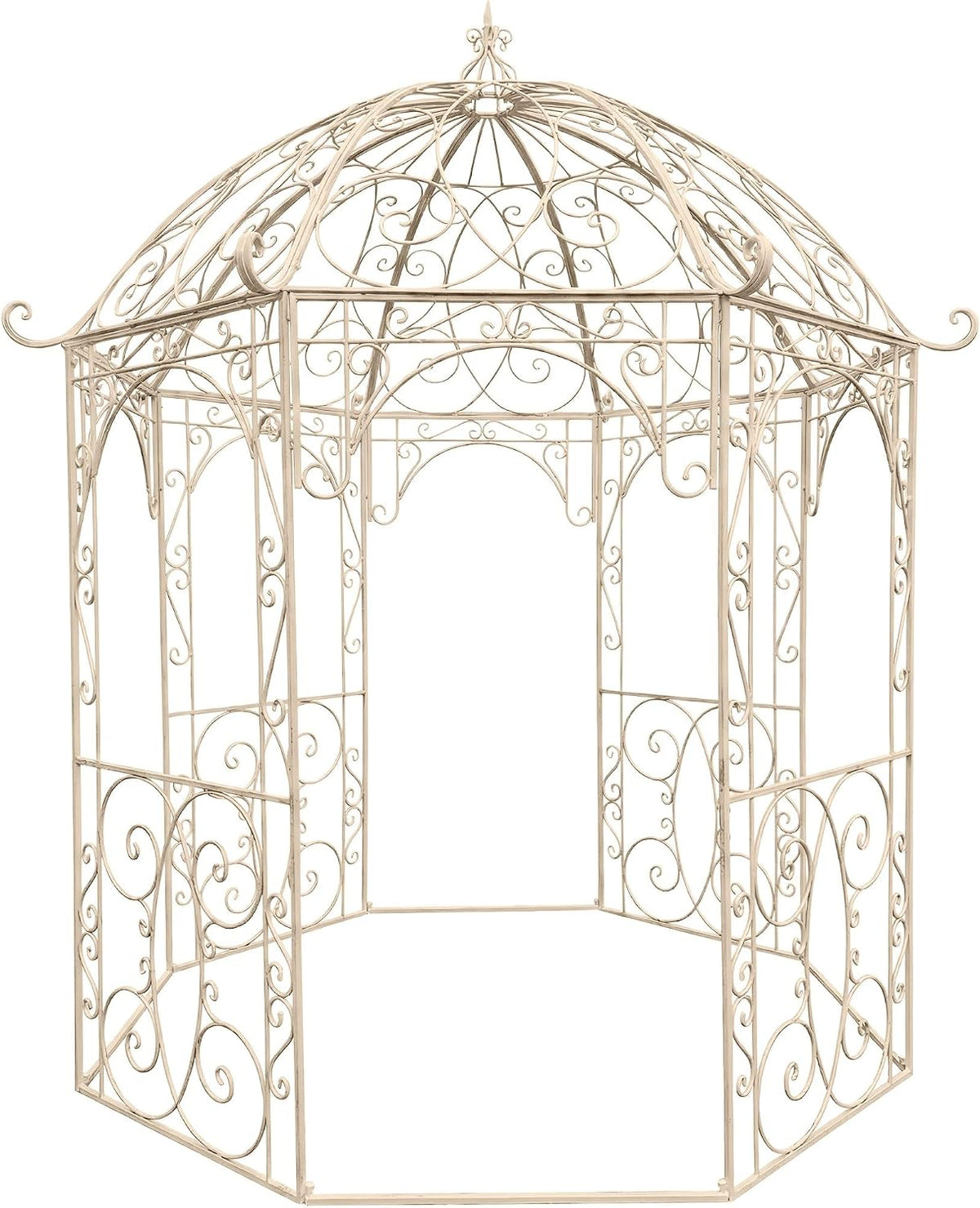 CLP Rosenpavillon aus Eisen Leila, Gartenpavillon, 313 cm, 263 cm, 189 cm