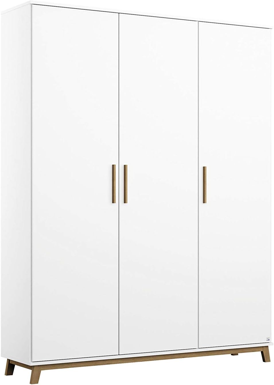 Rauch Möbel Carlsson Schrank Drehtürenschrank in Weiß, Kleiderschrank, 53 cm, 90 cm, 45 cm