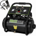 TRUTZHOLM Brushless Silent Flüsterkompressor innenbeschichtet 900-4500 W silent leise, 57 dB, 62 dB, 22 kg, 100 l, 2700 W