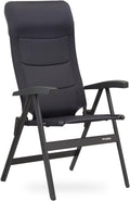 Westfield Campingstuhl Avantgarde Noblesse, 122 cm, 4,6 kg, 63 cm, Grau