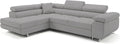 Sofa Eck mit Schlaffunktion PASTI L-Form COMFORTINO FURNITURE, Schlafsofa für Wohnzimmer, Sofa Couch mit Bettkasten, Stauraum, 3-Sitzer Eckcouch