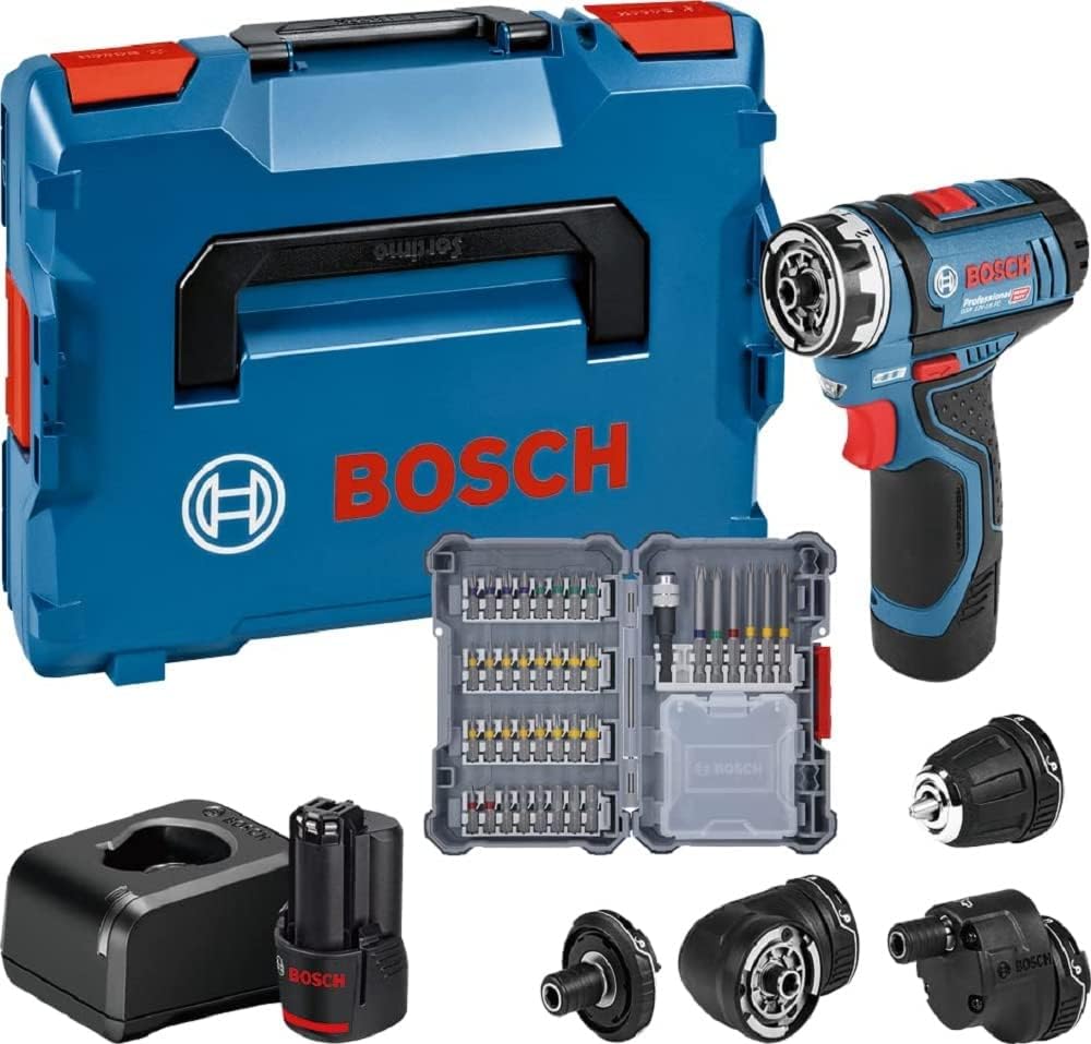Bosch Professional 12 V System Akku Bohrschrauber, 10.8 V, 7 mm