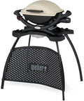 Weber Q1000 Gasgrill mit Stand, Praktisch, IGrill, Für unterwegs, 121.9 CM, 68.6 CM, 66 CM, 2,49 kW, Schwarz