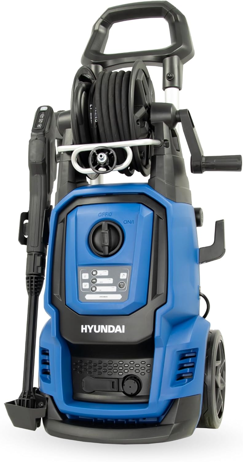 HYUNDAI Hochdruckreiniger HPW2400CRE, Praktisch, 195 bar, 10 m, 13,2 kg, 2400 W, 230 V, 5 m, Elektronische Steuerung