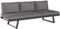 OUTLIV. Gartenloungesofa Lucca, Outdoor-Sofa, 38,5 cm, 200 cm, 8 cm, 120 kg, 17,5 kg
